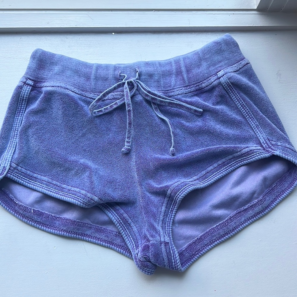 Hard tail terry shorts